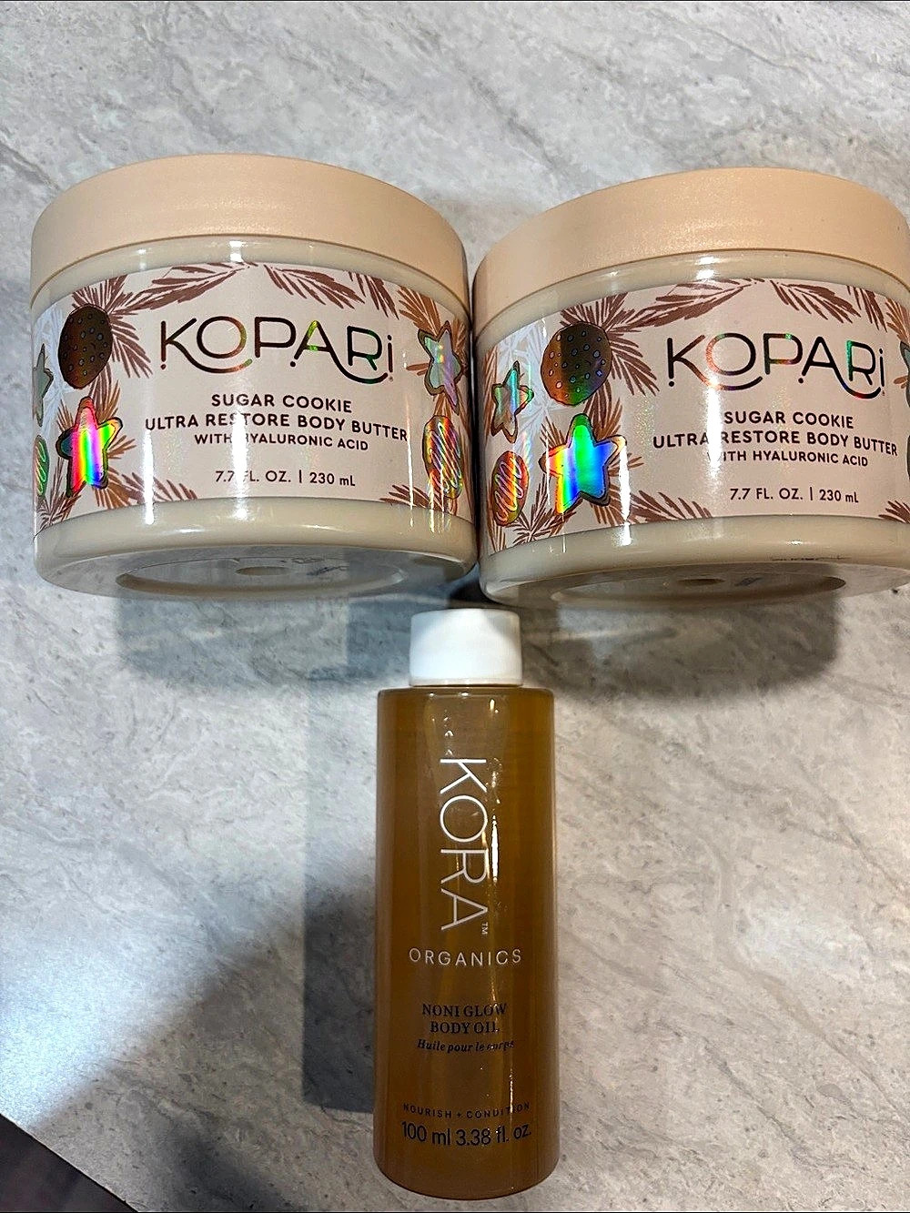 Kopari Sugar Cookie Ultra Restore Body Butter Body Butter & Body Oil Set